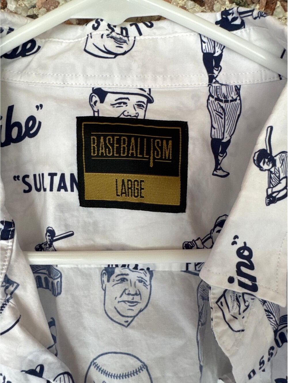 Baseballism x Babe Ruth Collection Button-Up Shirt - Picture 3 of 4